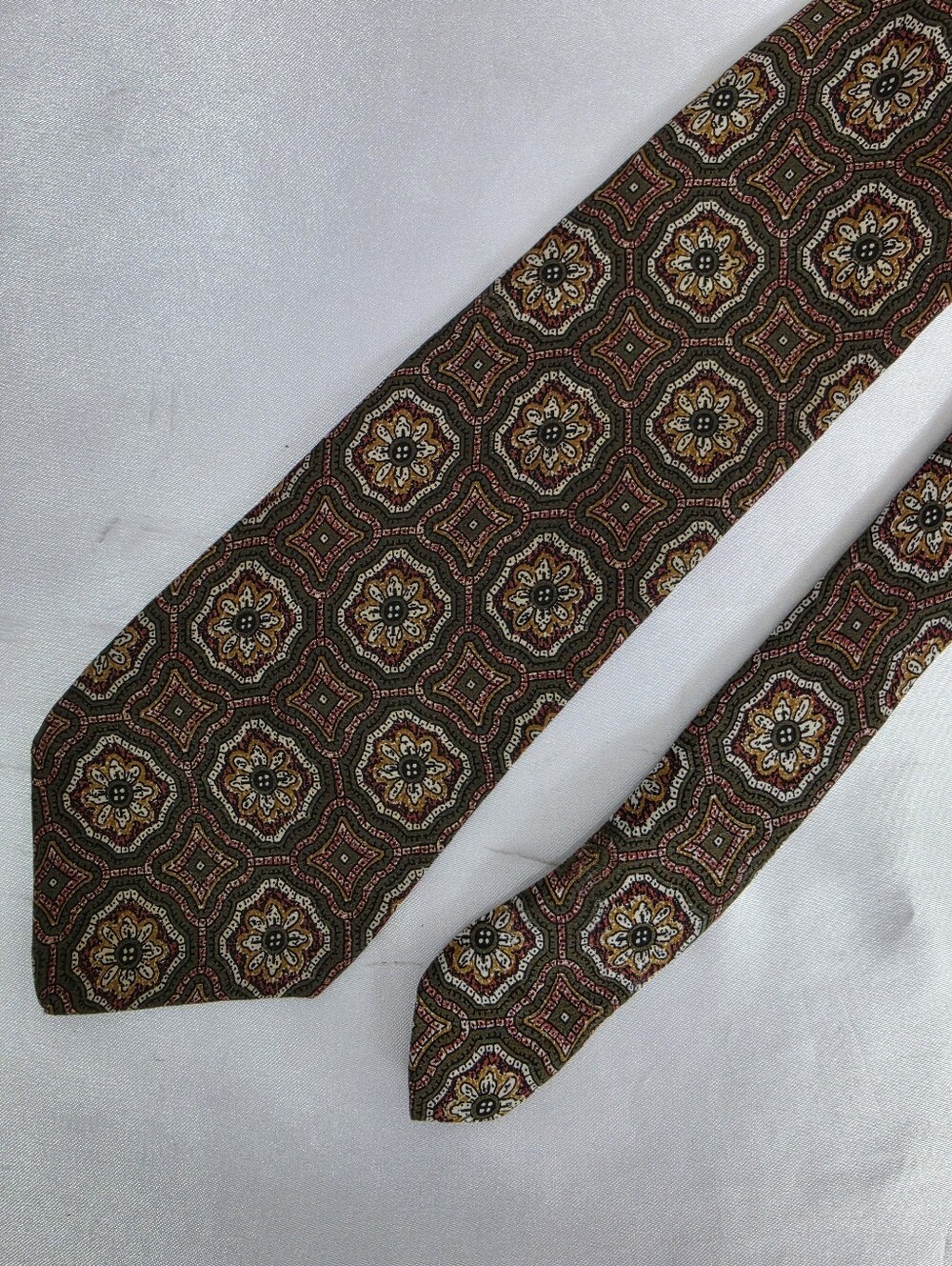 Vintage Fendi Classic 100% Silk Tie